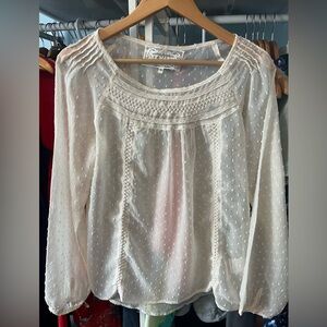 Pink Martini Sheer Blouse